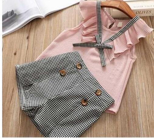 kids summer T-Shirt & Shorts Set- Lightweight & Colorful