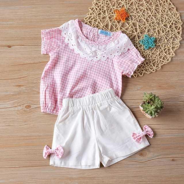 kids summer T-Shirt & Shorts Set- Lightweight & Colorful