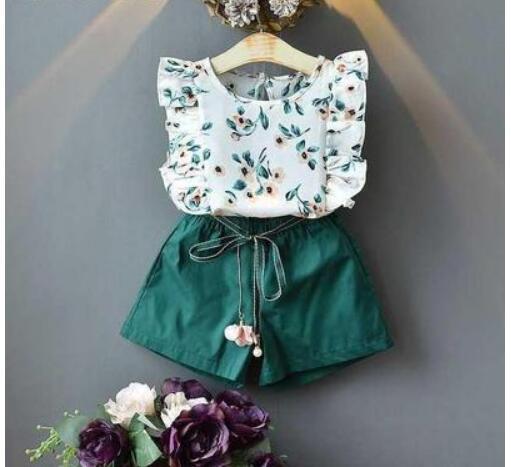 kids summer T-Shirt & Shorts Set- Lightweight & Colorful