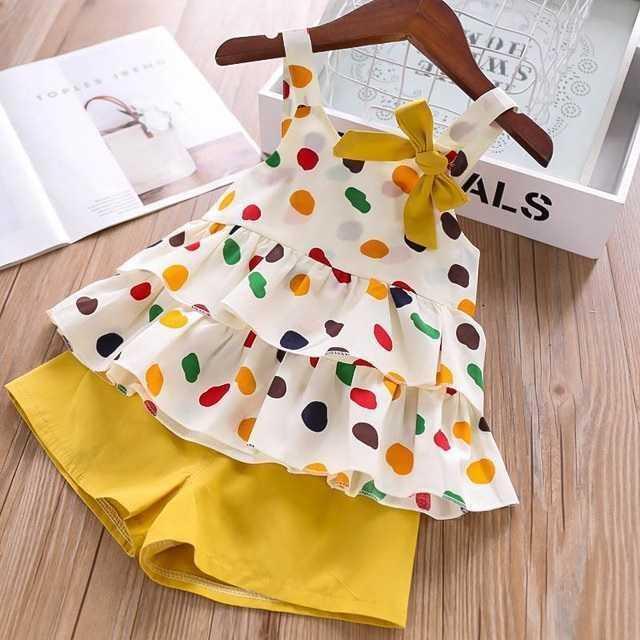 kids summer T-Shirt & Shorts Set- Lightweight & Colorful