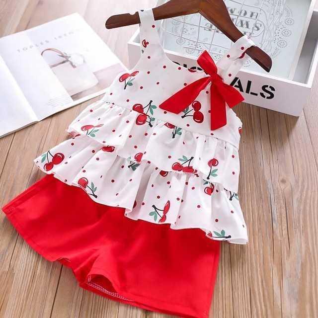 kids summer T-Shirt & Shorts Set- Lightweight & Colorful