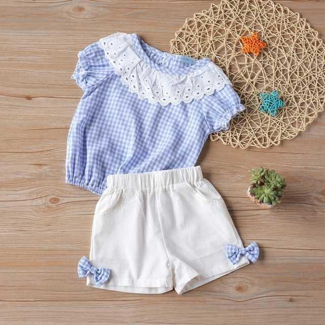 kids summer T-Shirt & Shorts Set- Lightweight & Colorful