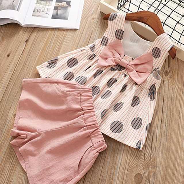 kids summer T-Shirt & Shorts Set- Lightweight & Colorful